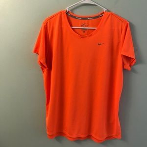 Nike Dri -Fit Orange shirt